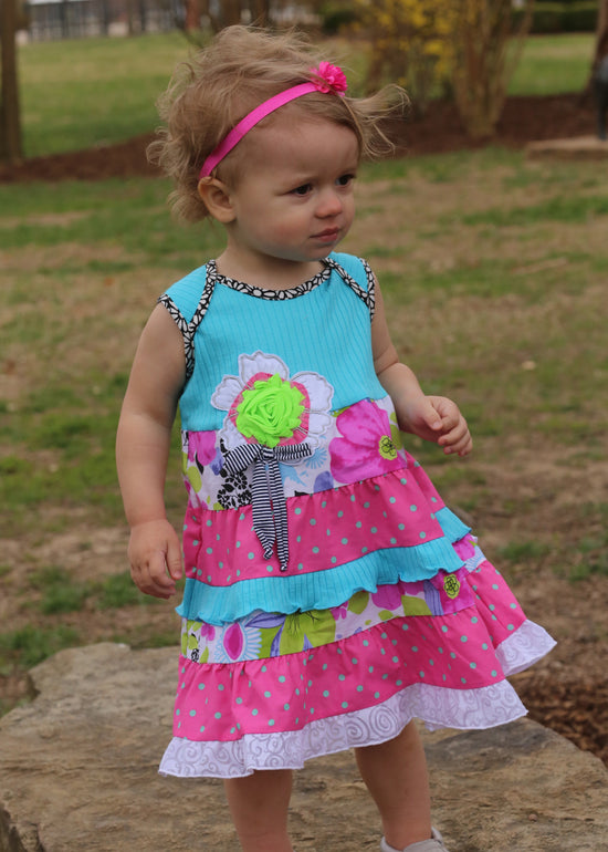 Aqua Cinderella Dress – Max & Addy